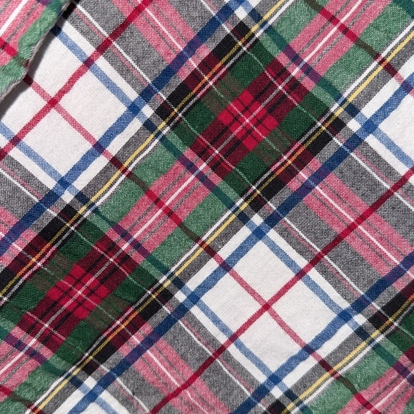 Christian Dior robe one size men’s plaid pockets sash tie closure unisex - Picture 4 of 4